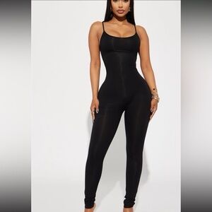 Fashion Nova Elegant Black Jumpsuit